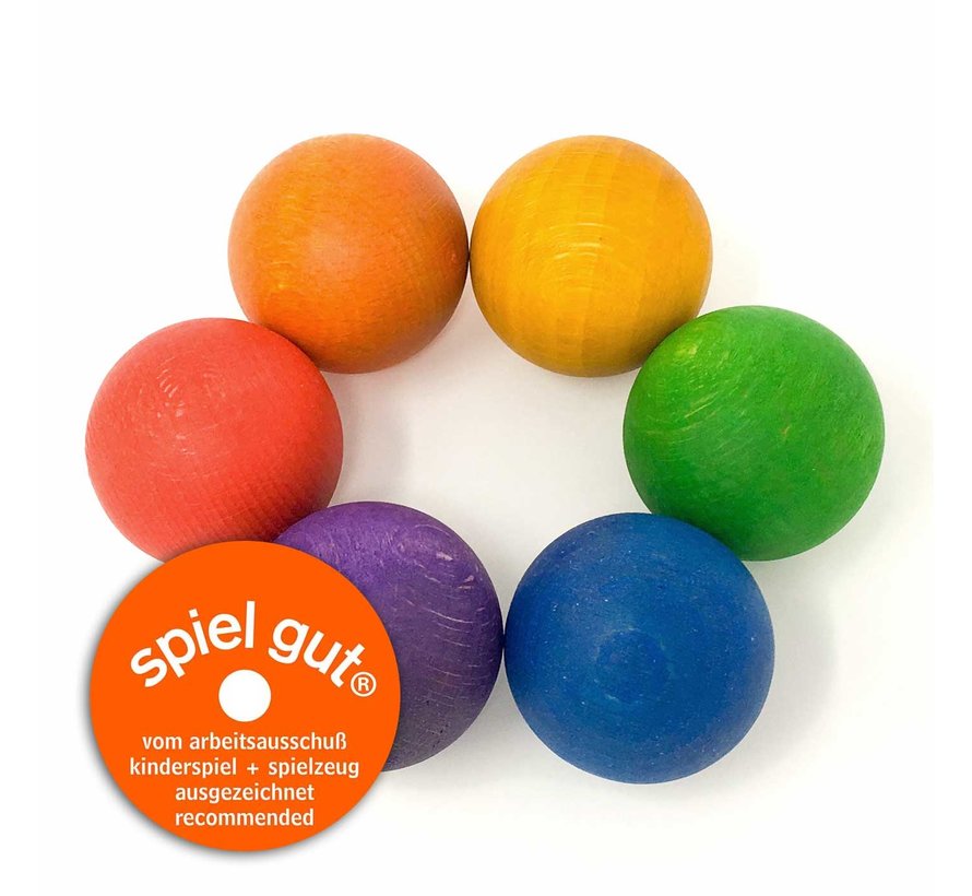 6 x balls (6 colors)