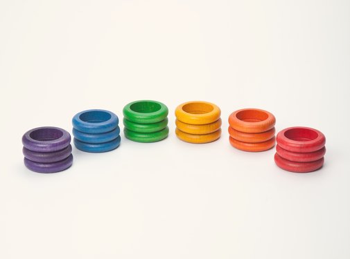 Grapat Rings Houten Ringen 18-delig 15-115