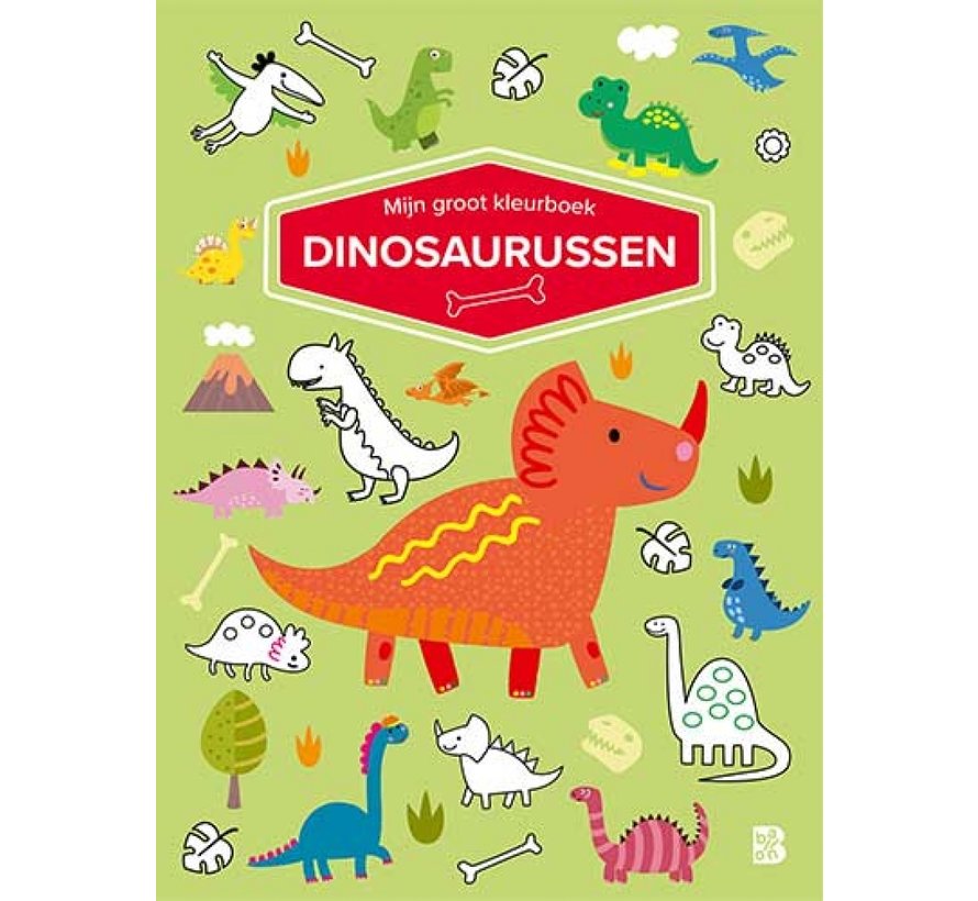 Mijn groot kleurboek Dinosaurussen