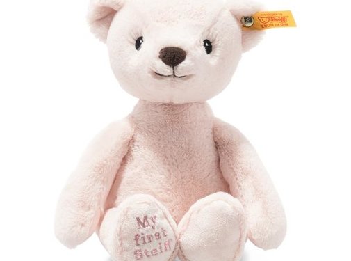 Steiff Knuffel Teddybeer Soft Cuddly Friends My First Steiff Rosa