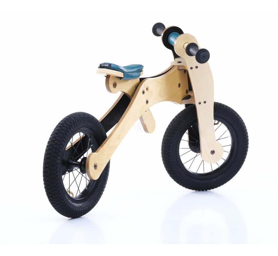 Tricycle Wood 4-in-1 Blue