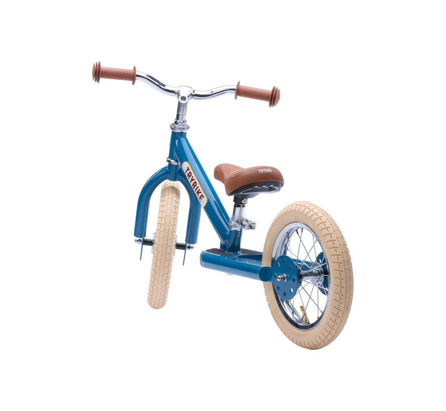 Loopfiets Steel Vintage Blauw 2-wieler