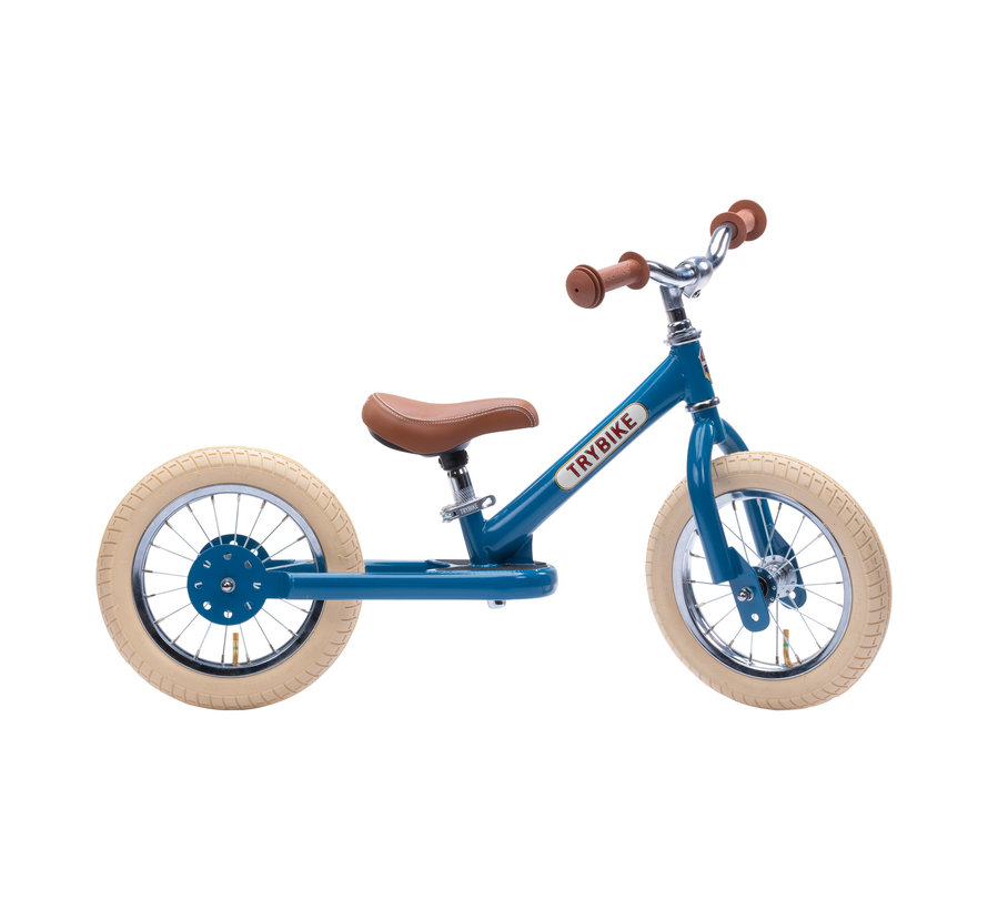 Loopfiets Steel Vintage Blauw 2-wieler