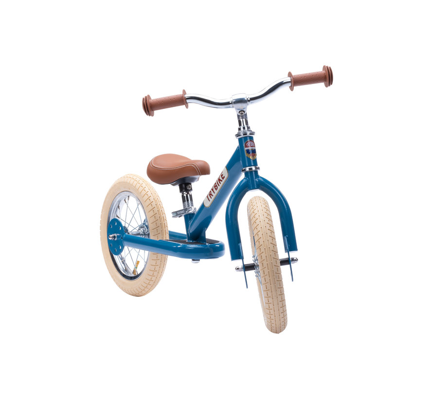 Loopfiets Steel Vintage Blauw 2-wieler