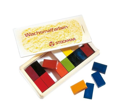 Stockmar Wax Block Crayons 16