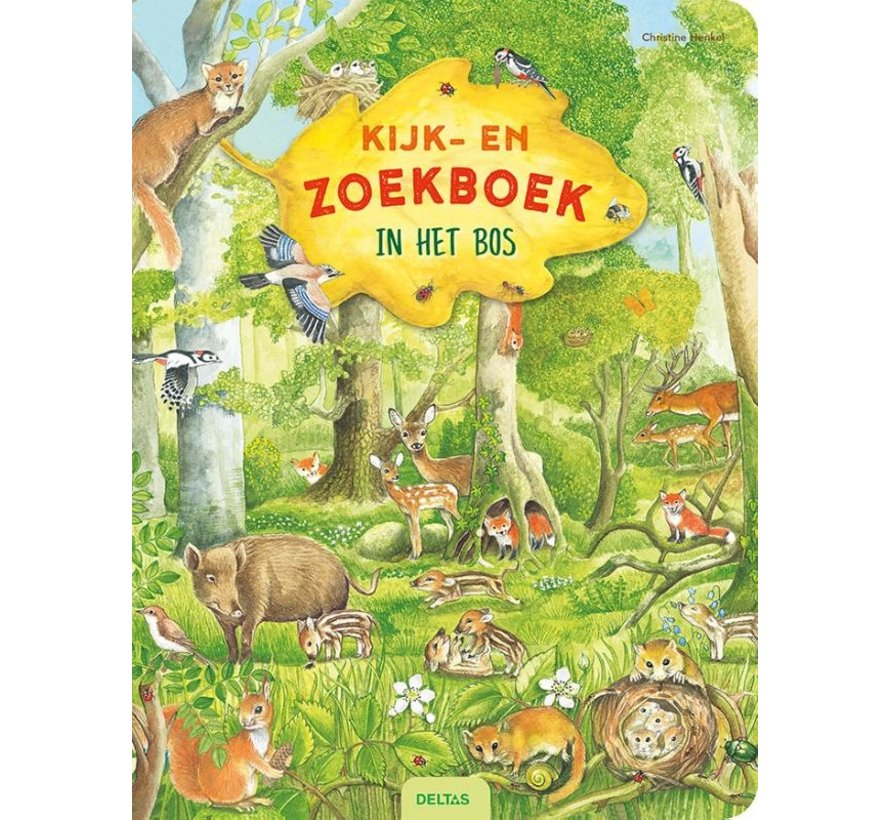 Kijk- en zoekboek - In het bos