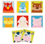 GOKI Memo Game Funny Animals