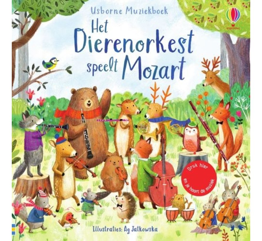 Het dierenorkest speelt Mozart