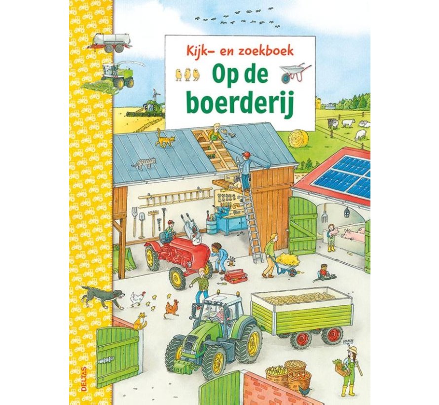 Kijk- en zoekboek - Op de boerderij