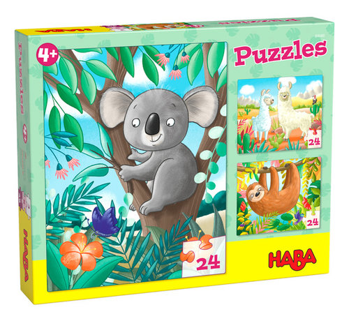 Haba Puzzels - Koala, Luiaard & Co.