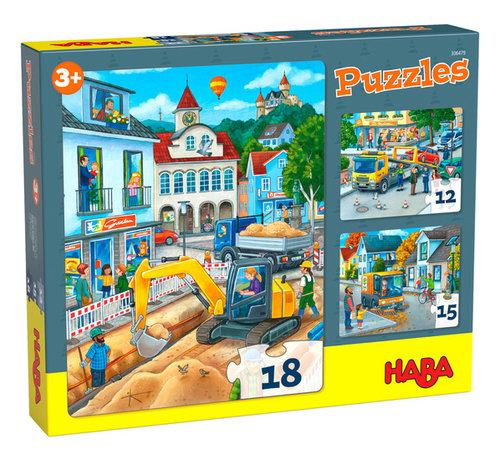 Haba Puzzels - In de Stad