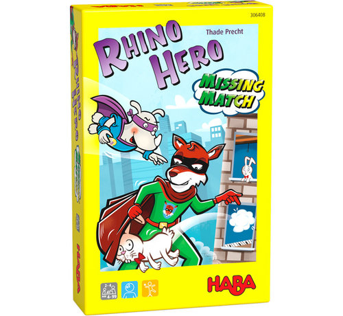 Haba Spel  Rhino Hero - Missing twin (Nederlands)