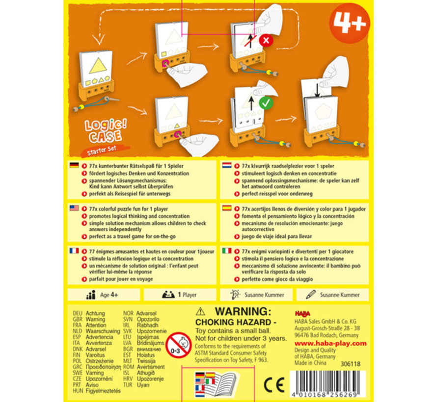 Logic! CASE Starter set 4+