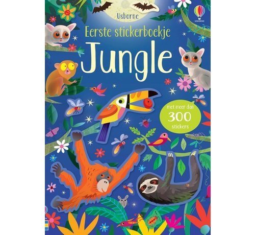 Uitgeverij Usborne Eerste stickerboekje Jungle