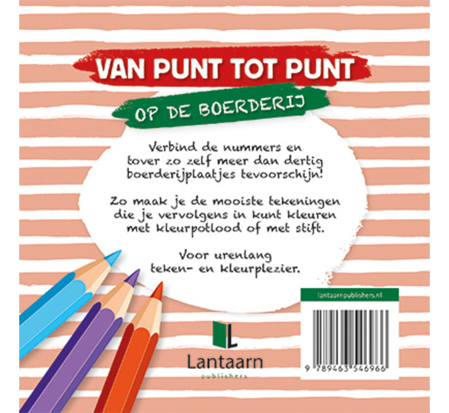 Van punt tot punt kids - op de boerderij