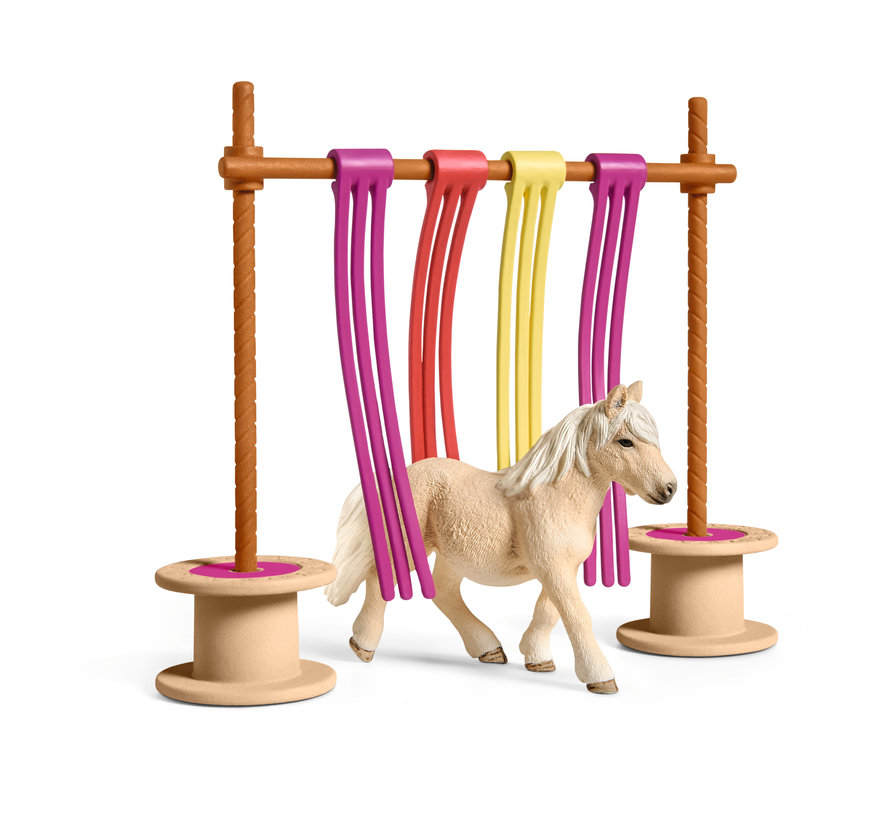 Speelset Pony Agility Poort met Slierten