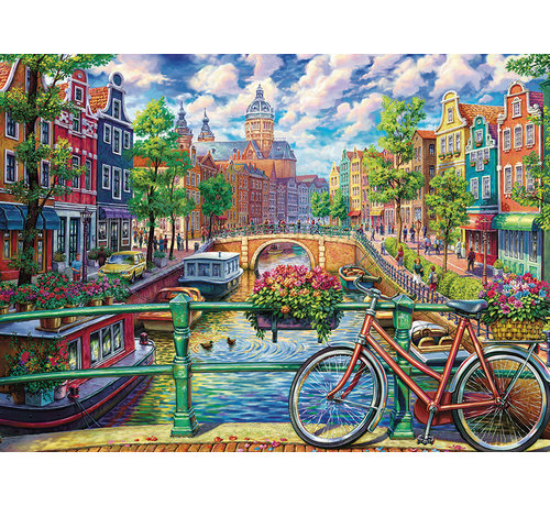 Cobble Hill Puzzle Amsterdam Canal 1000 pcs