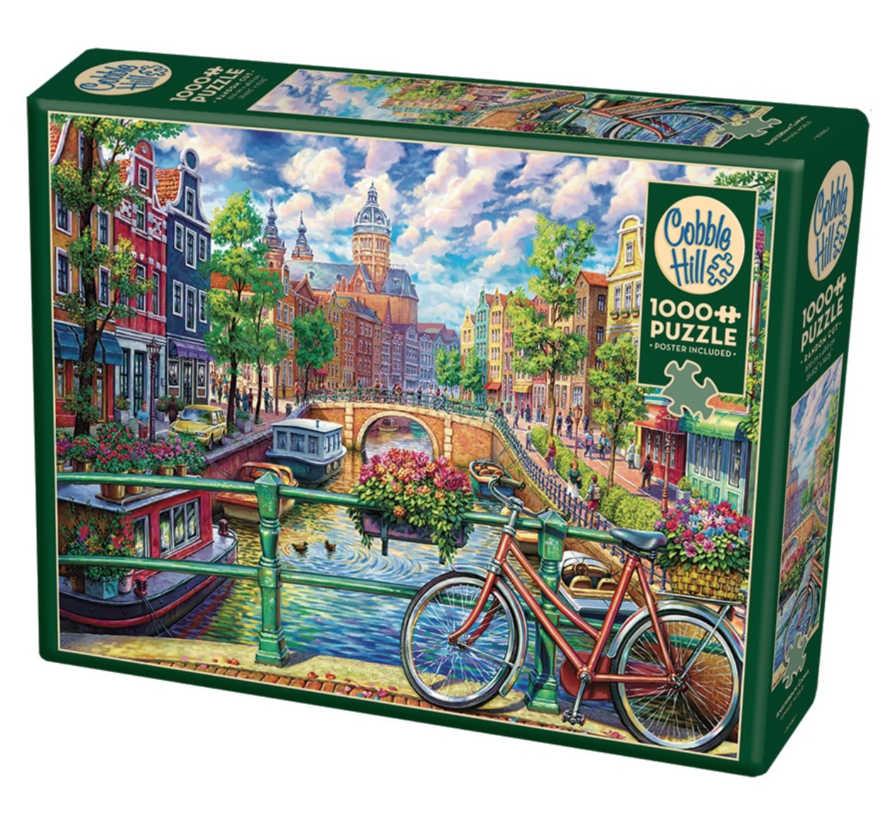 Puzzel Amsterdam Canal 1000 pcs