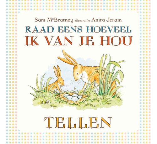 Lemniscaat Raad eens hoeveel ik van je hou kartonboek