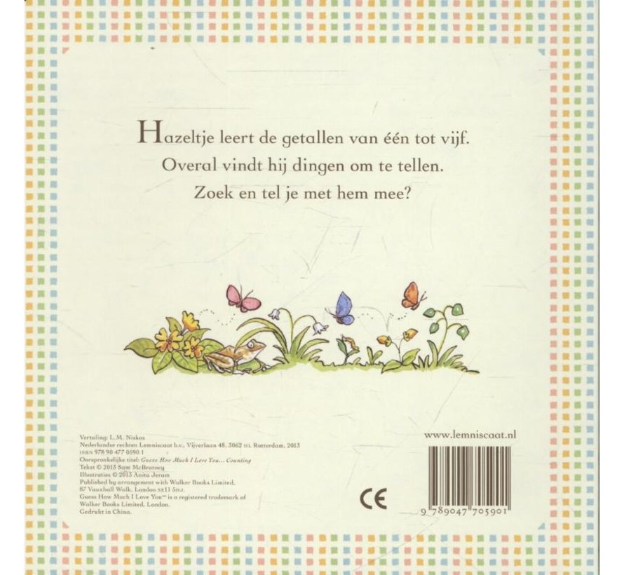 Raad eens hoeveel ik van je hou kartonboek