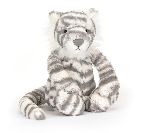 Jellycat Knuffel Sneeuwtijger Bashful Medium