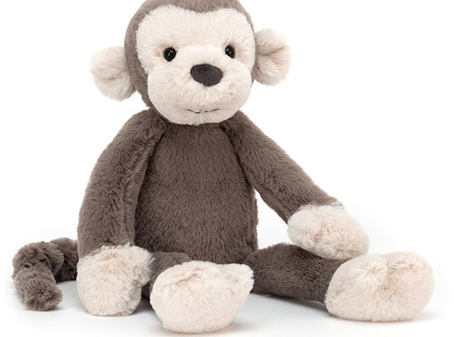 Jellycat Knuffel Aap Brodie Monkey Small