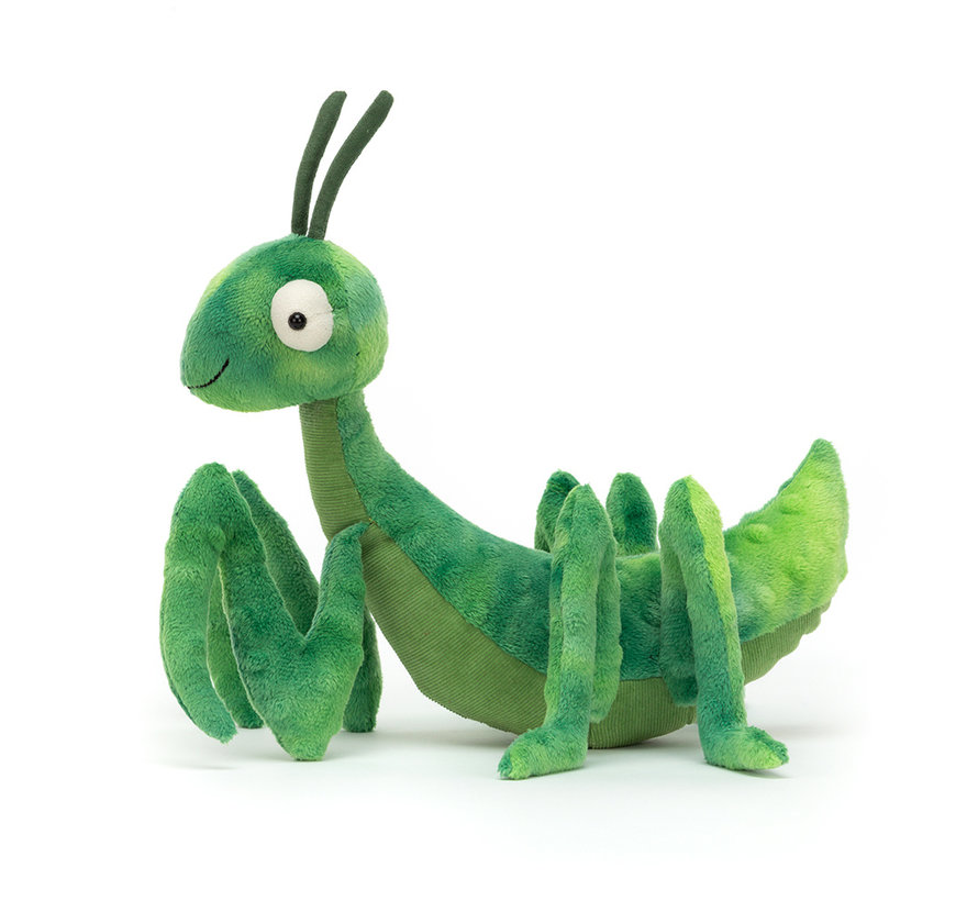 Knuffel Bidsprinkhaan Penny Praying Mantis