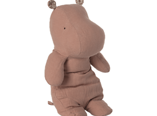 Maileg Knuffel Safari Friends Nijlpaard Oud Roze 34cm