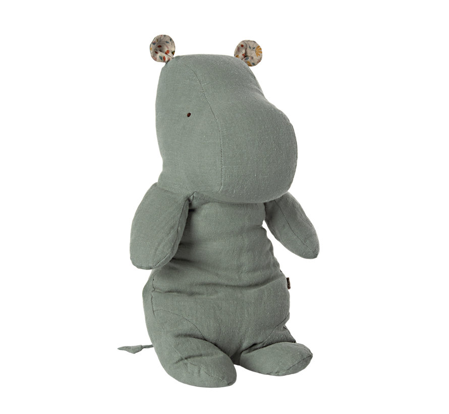 Knuffel Safari Friends Nijlpaard Groen 34cm