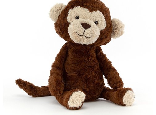 Jellycat Knuffel Aap Tuffet Monkey