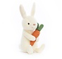 Knuffel Konijn Bobbi Bunny with Carrot