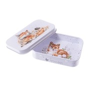 Wrendale Designs Fox Mini Tin - The Afternoon Nap