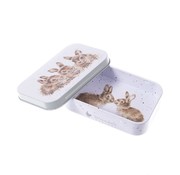 Wrendale Designs Rabbit Mini Tin - Daisy Chain