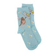 Wrendale Designs Mouse Sock - Oops a Daisy