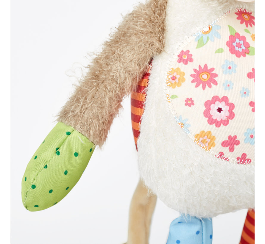 Knuffel Koe Patchwork Sweety