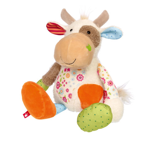 sigikid Knuffel Koe Patchwork Sweety