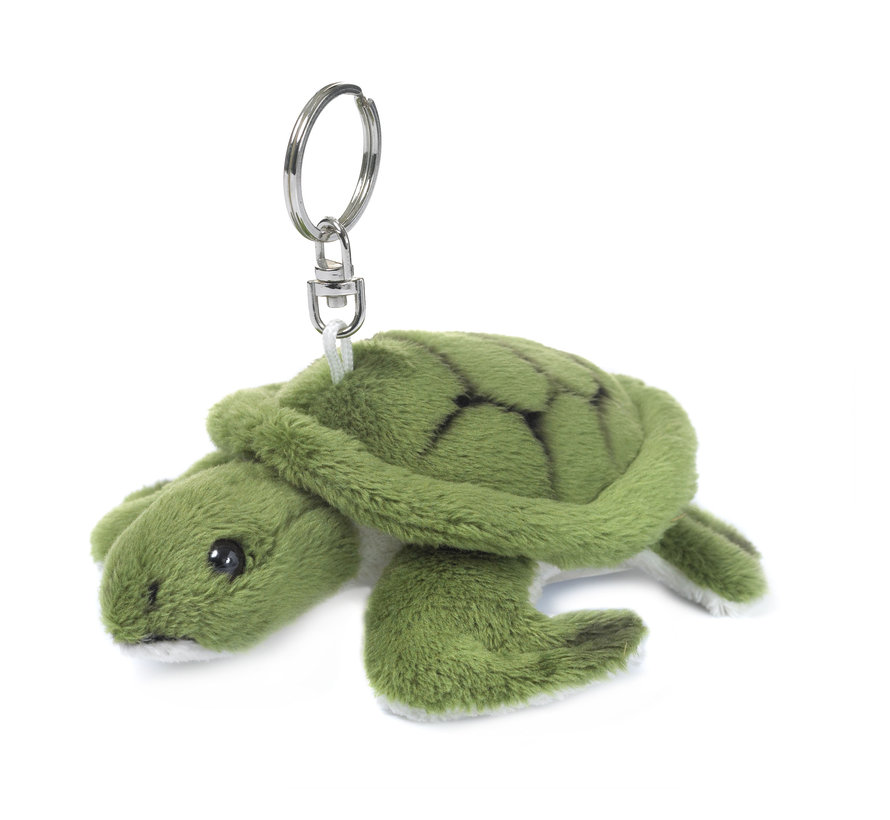 Green Turtle Keychain 10cm