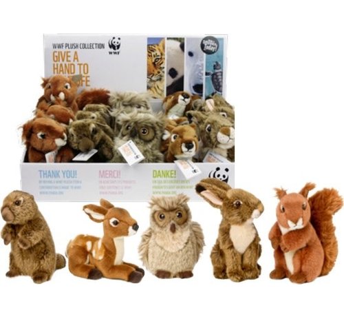 WWF Stuffed Animal Forest Animal 15 cm