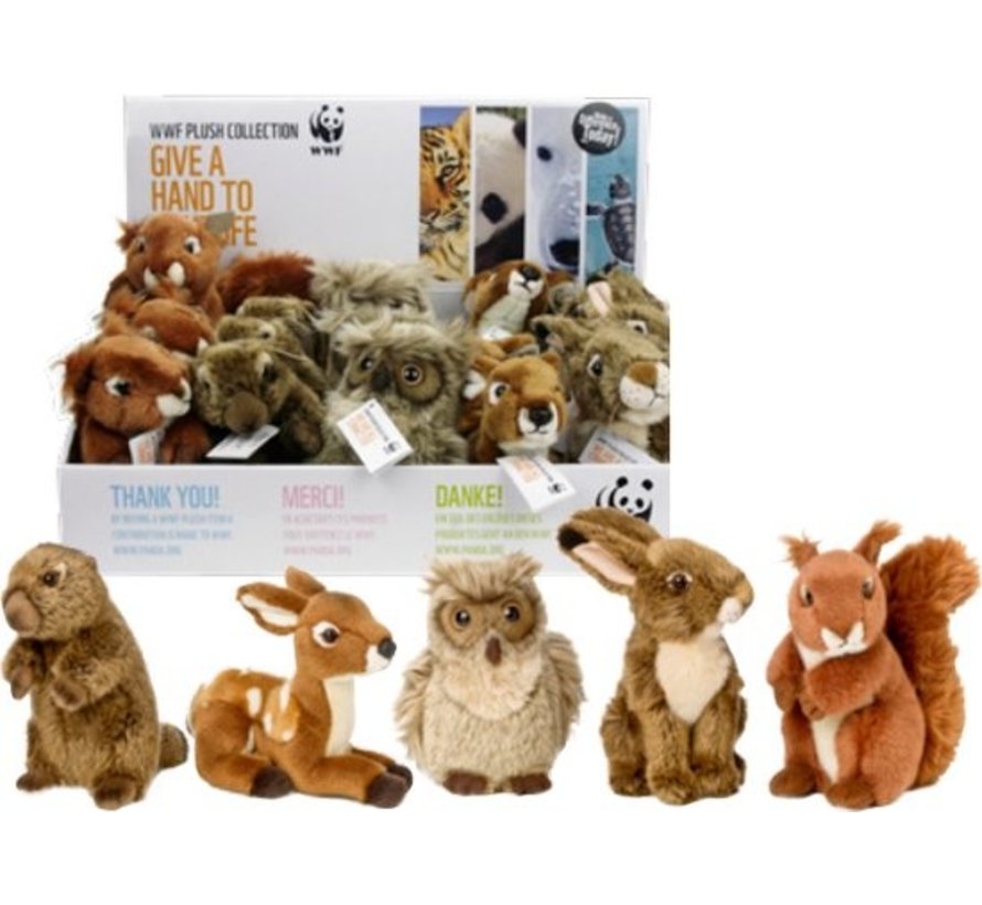 Stuffed Animal Forest Animal 15 cm