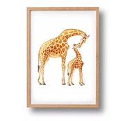 World of Mies Poster A3 Giraffen
