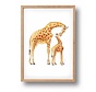 Poster A3 Giraffen