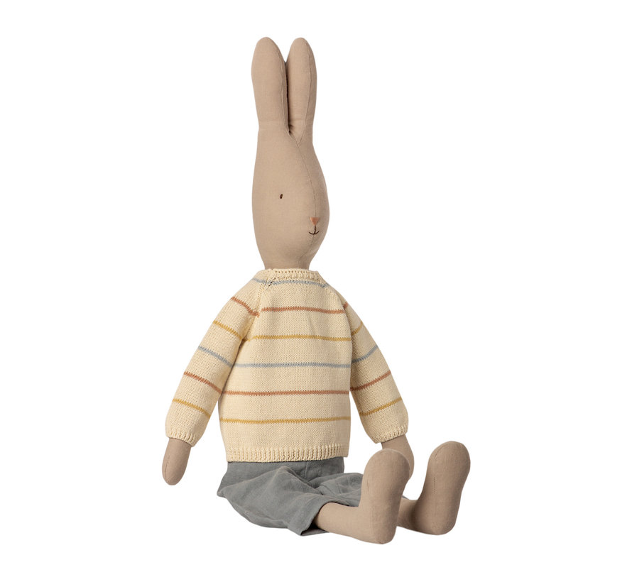 Rabbit Size 5 Pants and Knitted Sweater