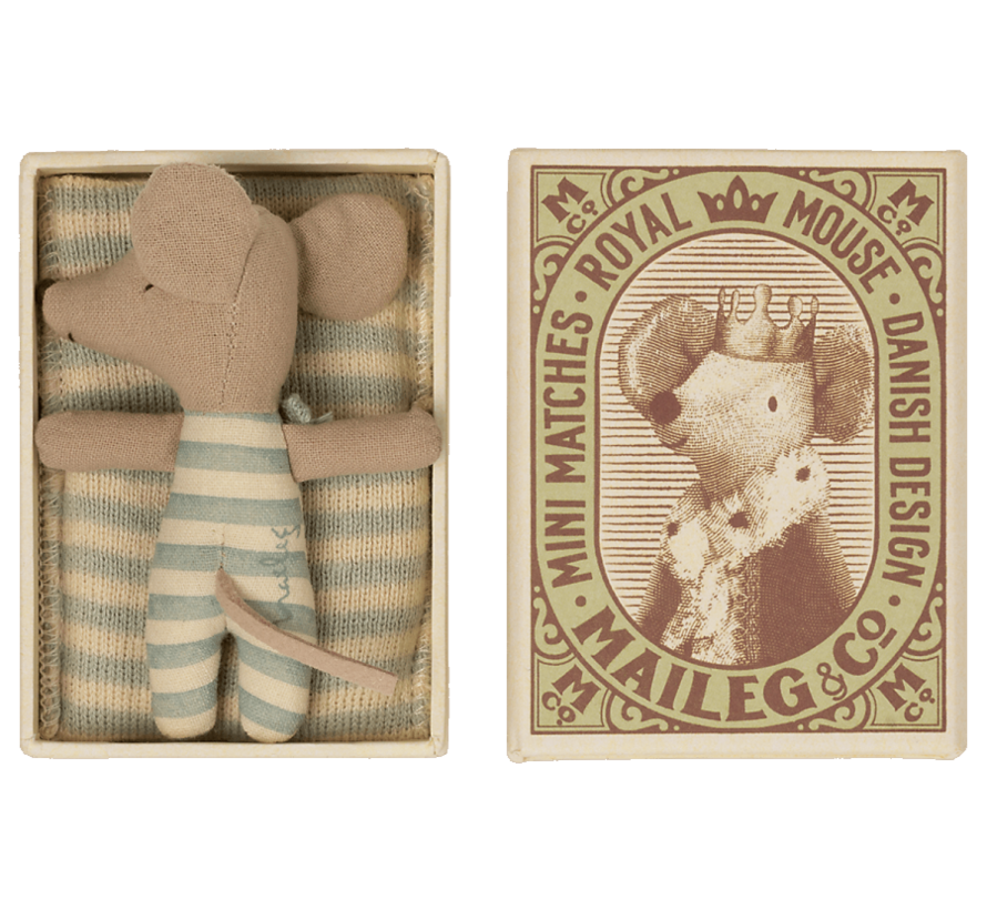 Baby Mouse Sleepy/Wakey in Matchbox Boy