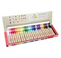 Rice Bran Wax Art Crayons Medium Set 24-pcs