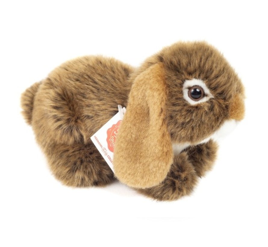 Knuffel Konijn Ram Bruin 18cm