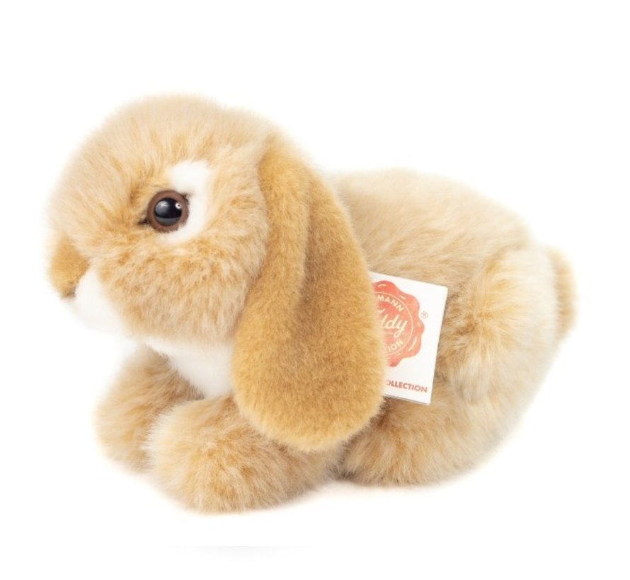 Stuffed Animal Rabbit Ram Beige 18cm