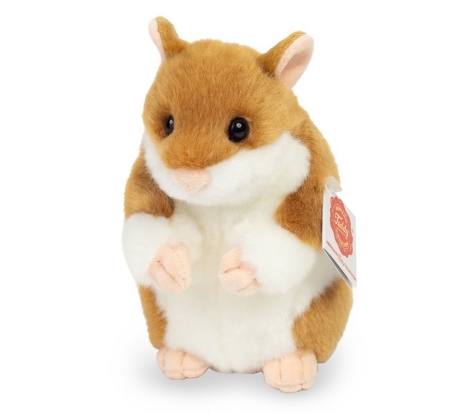 Begrafenis Vrijgevigheid Ten einde raad Hermann Teddy Knuffel Hamster 16cm - HOUTENDIERSHOP.com