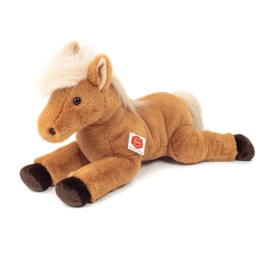 Stuffed Animal Horse Lying 48cm