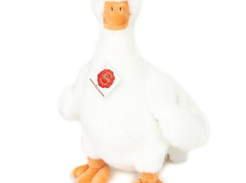 Hermann Teddy Stuffed Animal Goose Standing 31cm