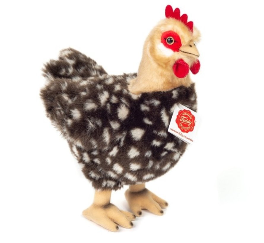 Stuffed Animal Chicken Standing 24cm